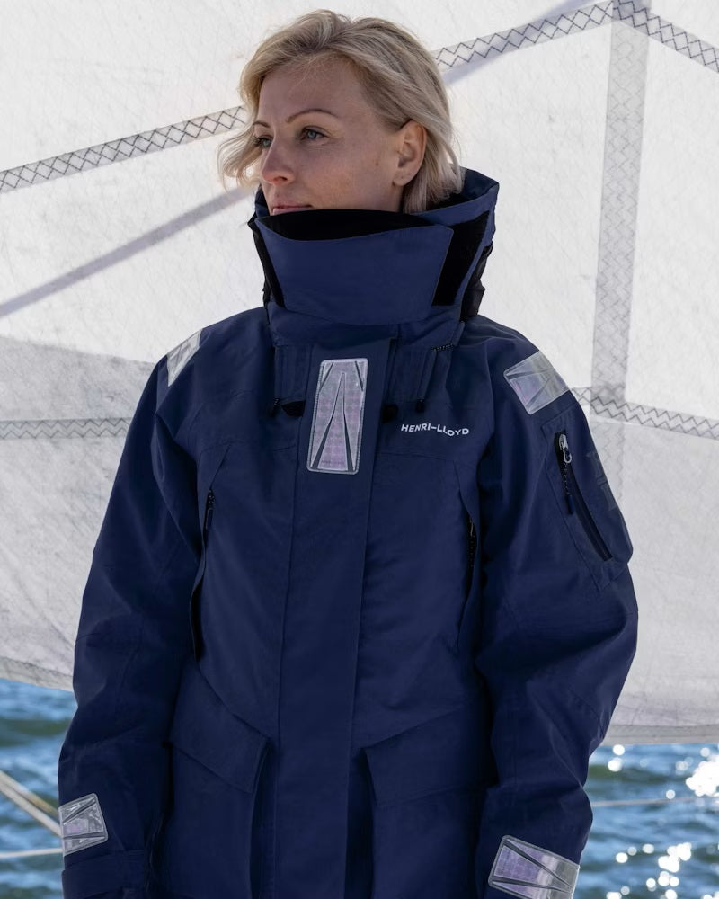 Womens O-Race Jacket 3L - Navy Blue