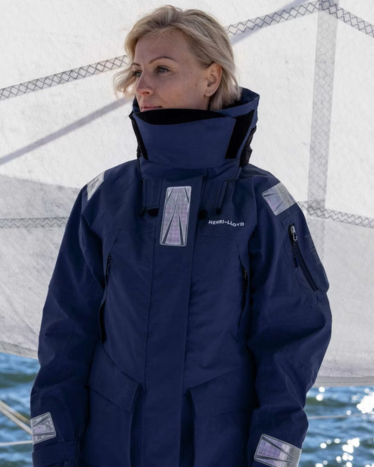 Womens O-Race Jacket 3L - Navy Blue
