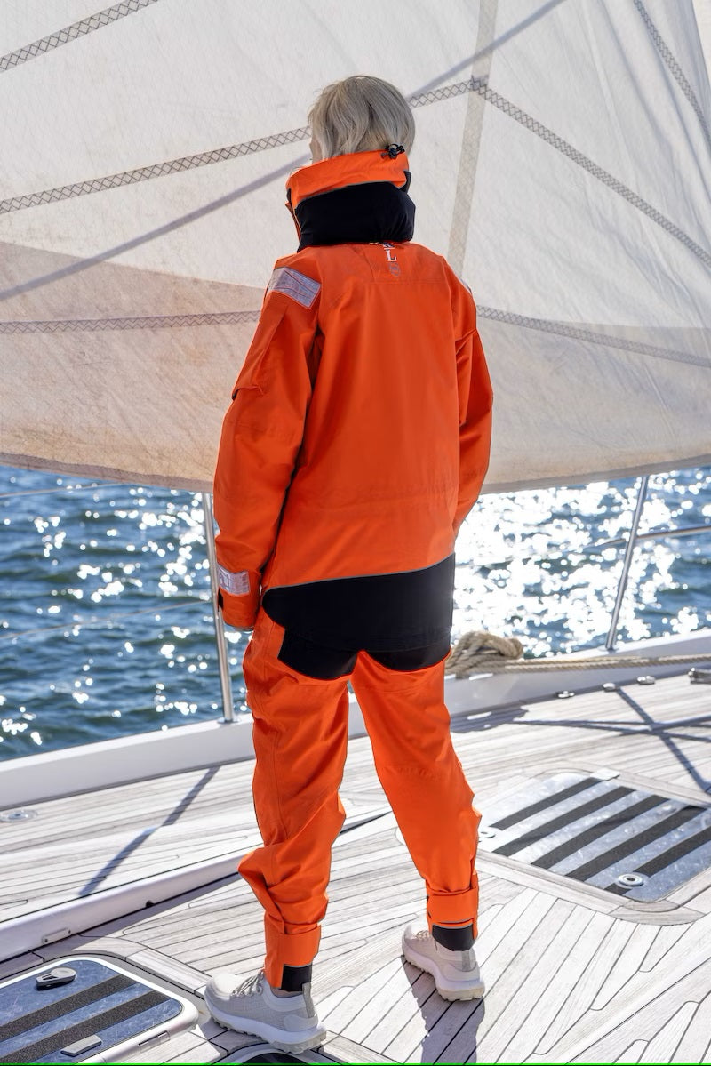 Womens O-Race Jacket 3L - Power Orange