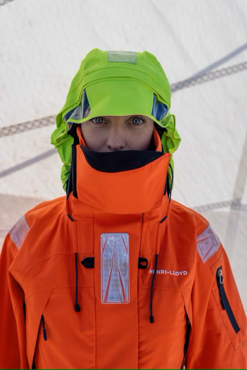 Womens O-Race Jacket 3L - Power Orange