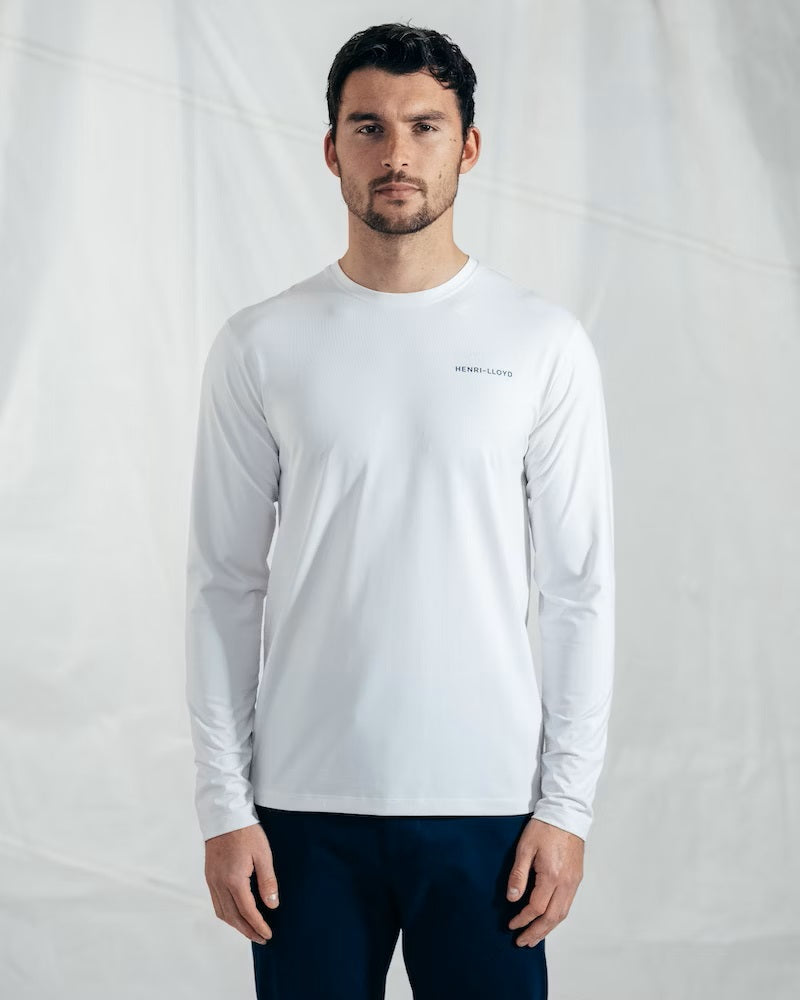 Mav Tech LS Tee - White