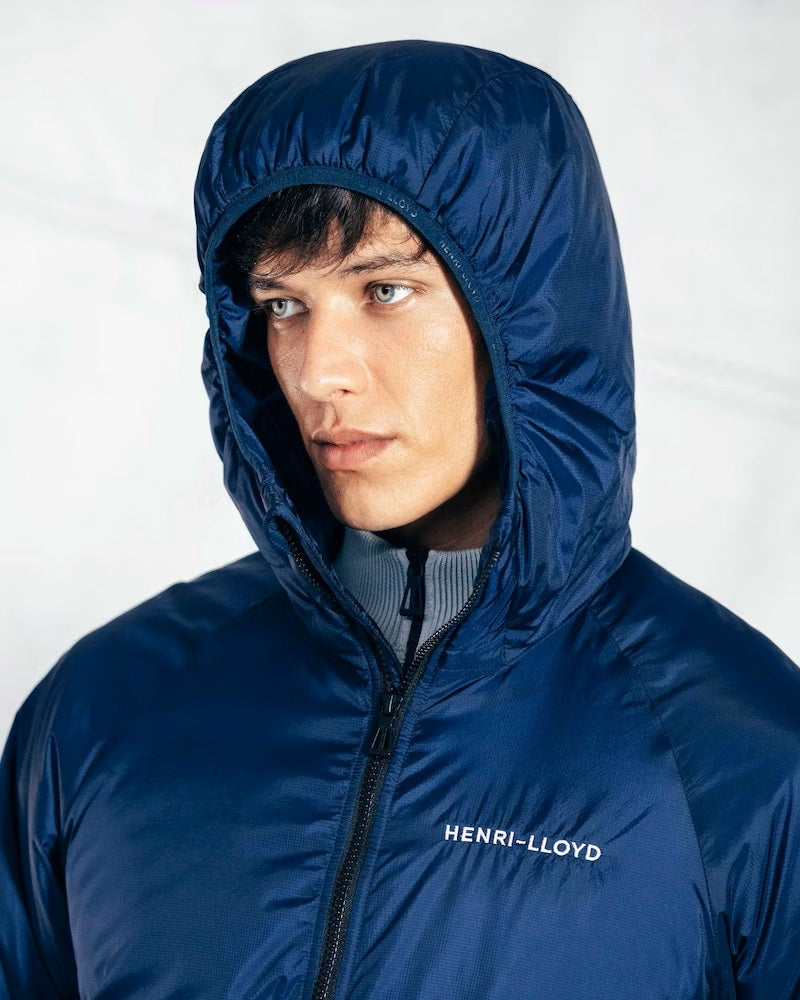 Mav Hooded Warmer Jacket - Navy Blue