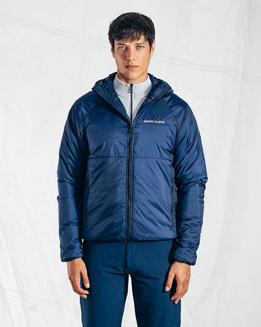 Mav Hooded Warmer Jacket - Navy Blue