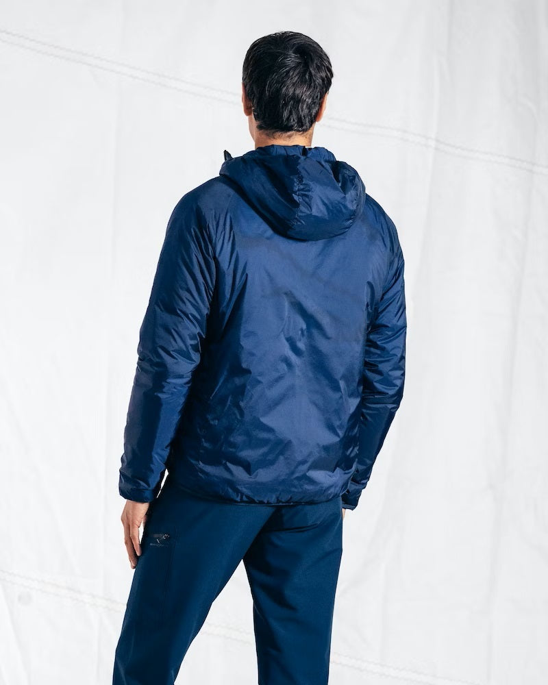 Mav Hooded Warmer Jacket - Navy Blue