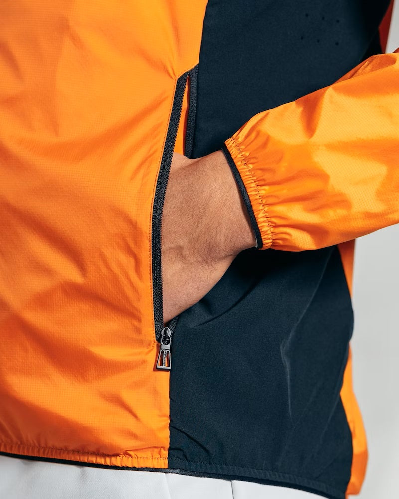 Spinnaker Wind Jacket - Sunset Orange