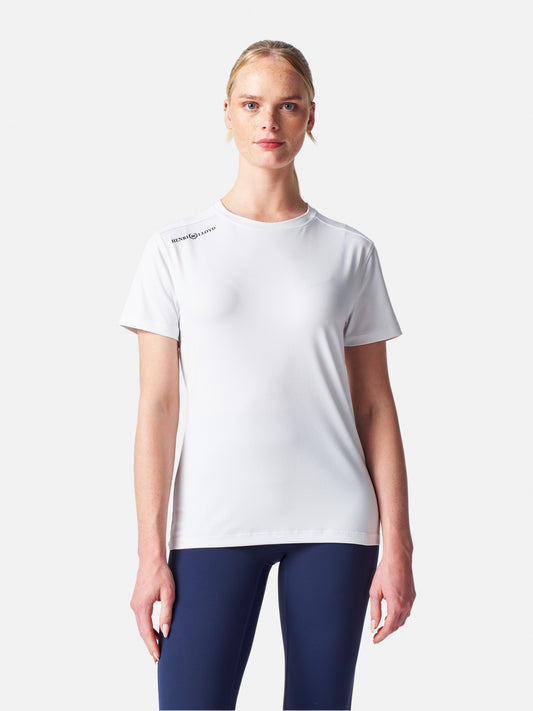 Womens Dri-Fast SS Tee - White
