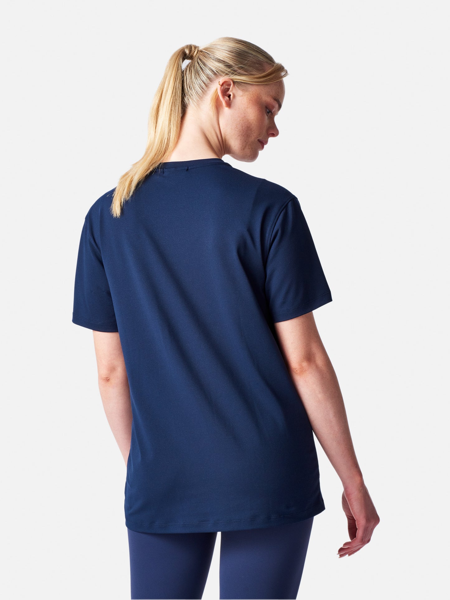 Womens Dri-Fast SS Tee - Blue