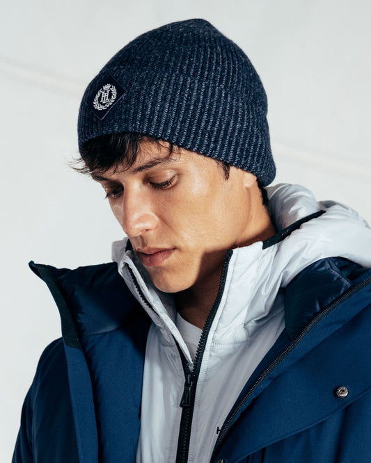 Bosun RWS Knitted Beanie - Navy Black