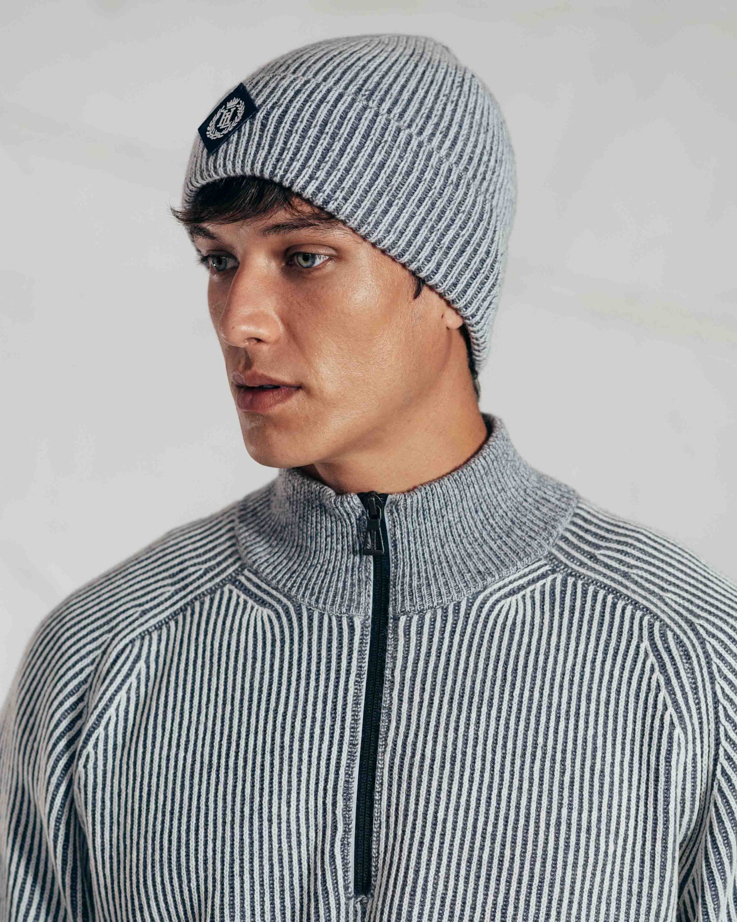 Bosun RWS Knitted Beanie - Galactic White