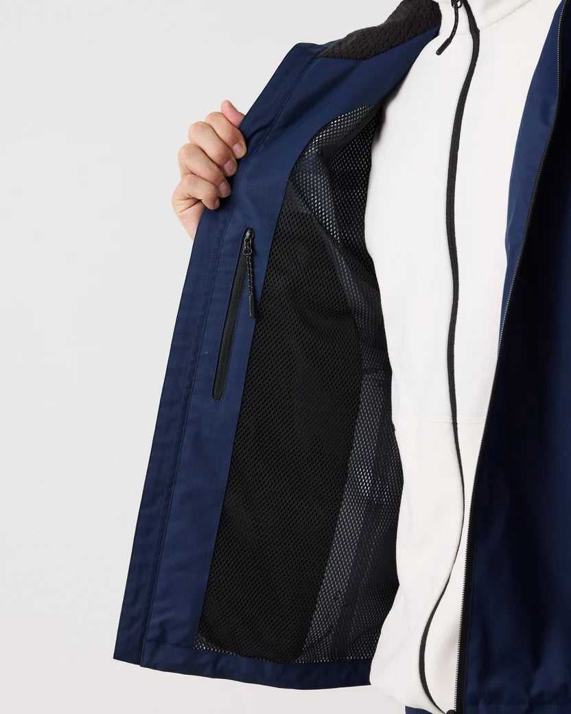 Men's Breeze Hooded Jacket - Navy Blue