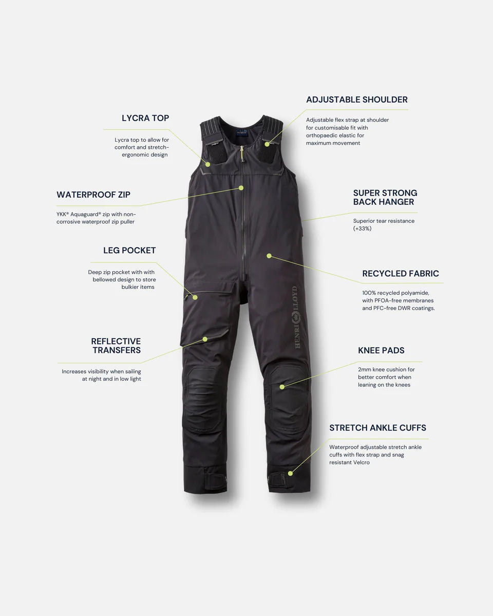 Men's Dynamic Salopettes - Navy Blue
