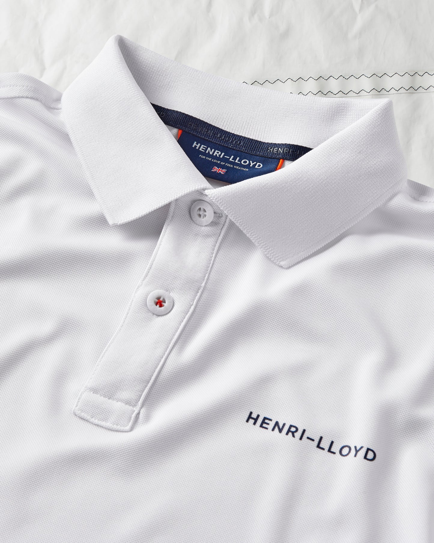 Mav Tech Polo Blu - White