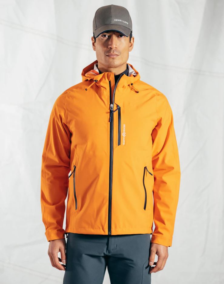 Orange shell jacket best sale