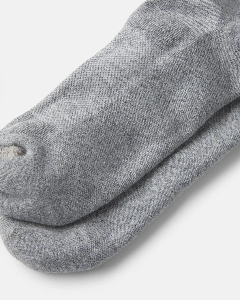 Keel Cotton Sock - Grey Marl