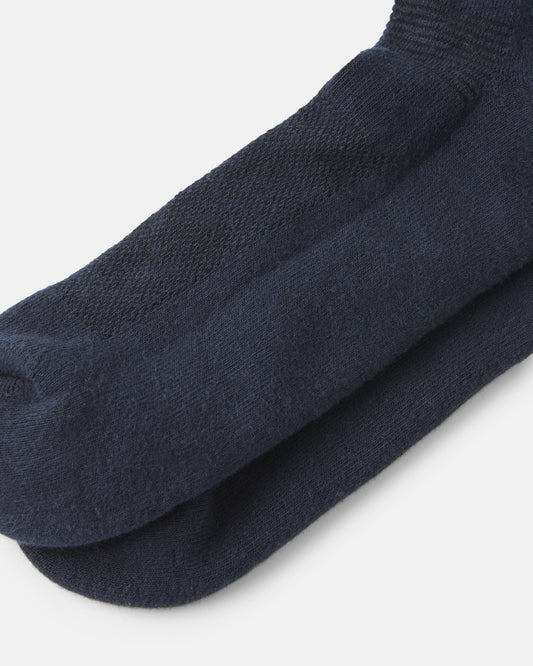 Keel Cotton Sock - Dark Navy