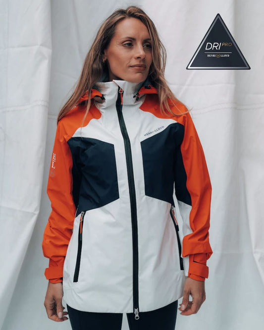 Womens M-Pro Jacket 2.0 - White/Orange