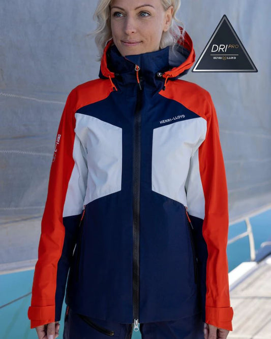 Womens M-Pro Jacket 2.0 - Navy/Orange