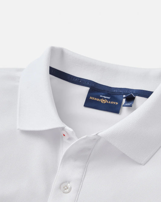 Men's Dri-Fast LS Polo - Eco White