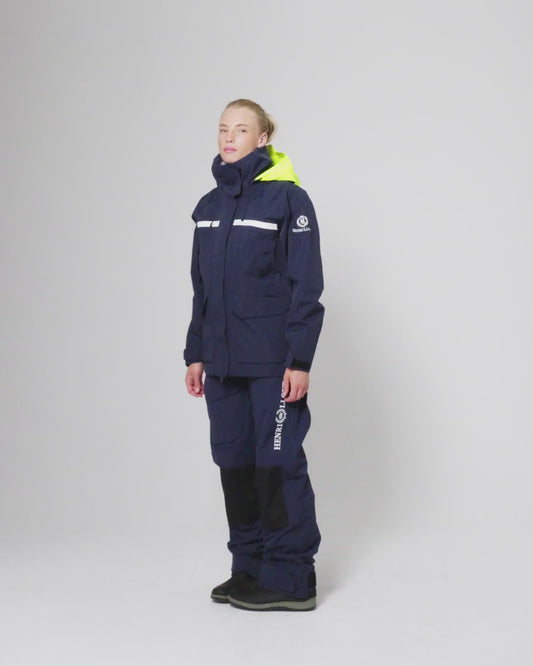 Women's Biscay Jacket - Navy Block