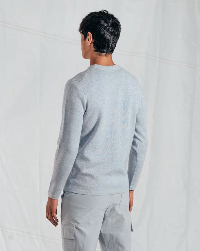 Tyne RWS Merino Crew Knit - Vapor White