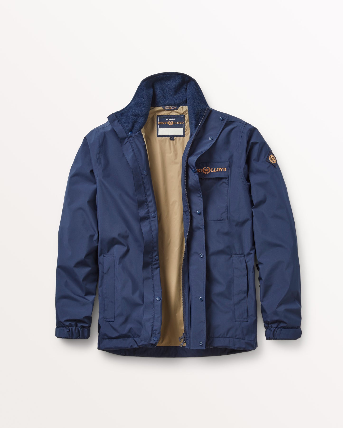 Aston Crew Jacket - Navy Blue