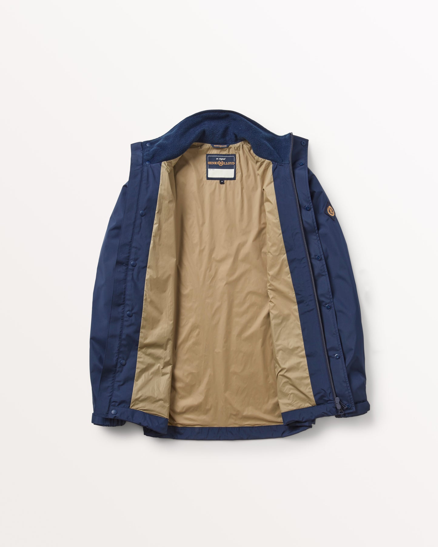 Aston Crew Jacket - Navy Blue