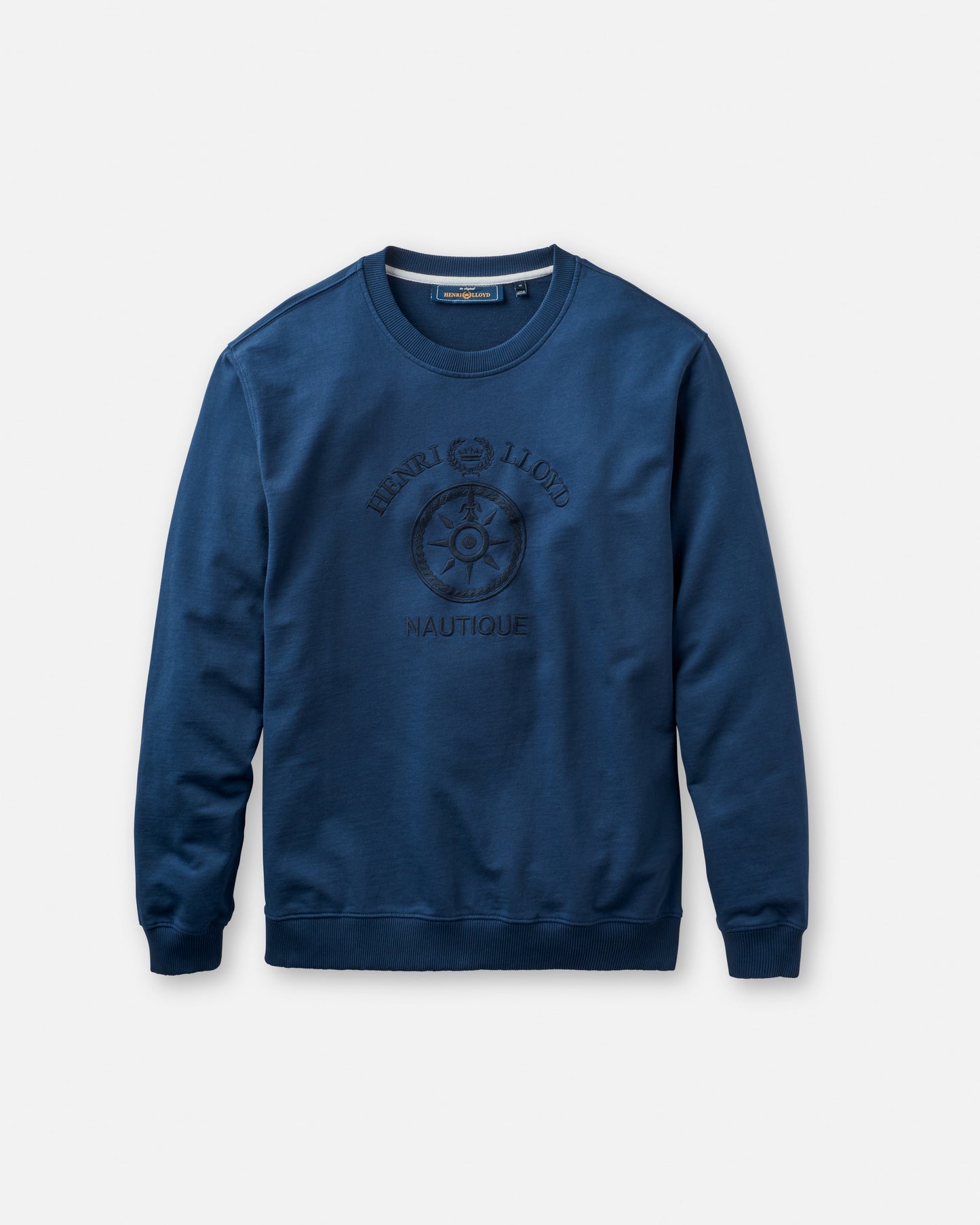 Nautique Crew Neck Sweat - Navy Blue