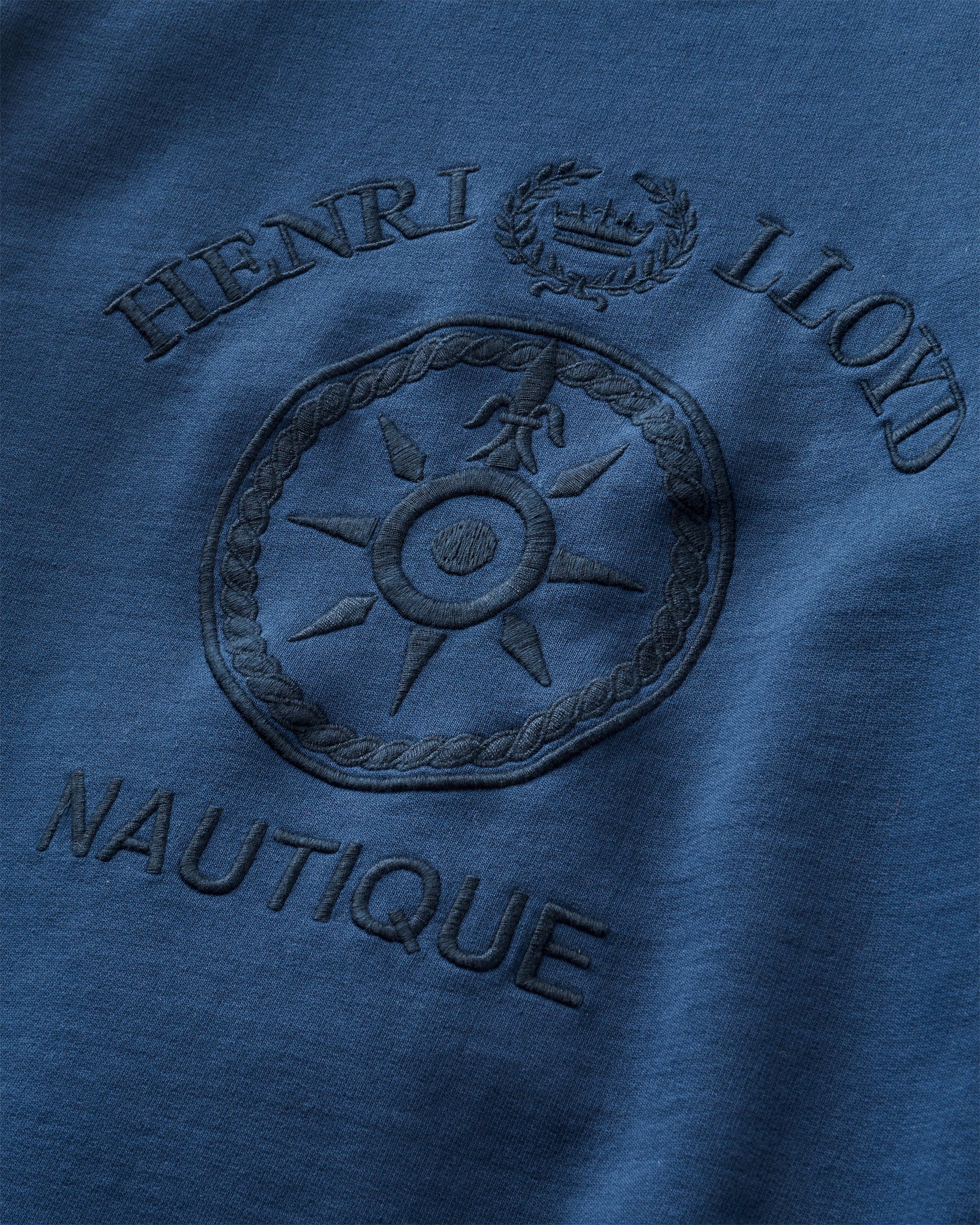 Nautique Crew Neck Sweat - Navy Blue