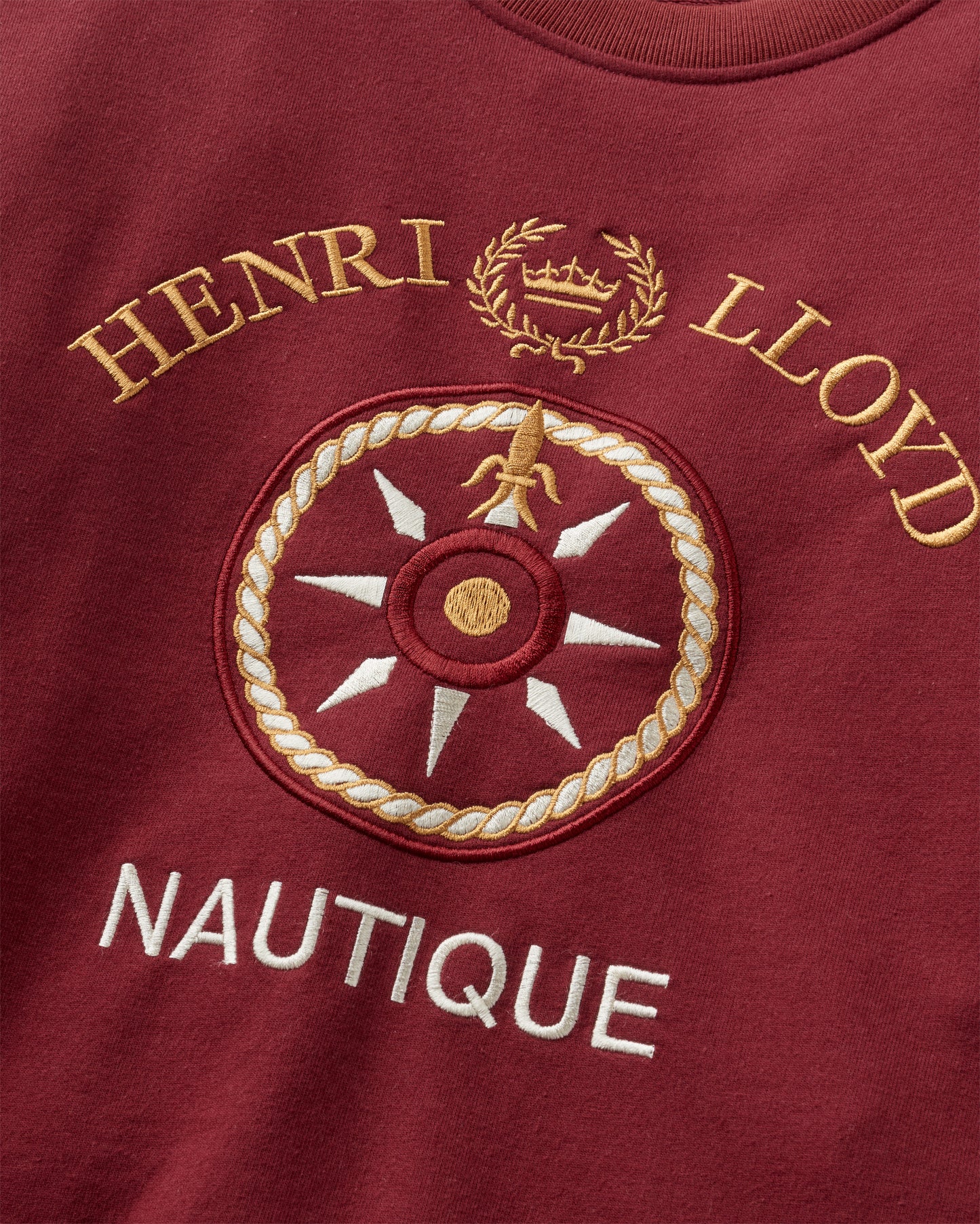 Nautique Crew Neck Sweat - Freo Red