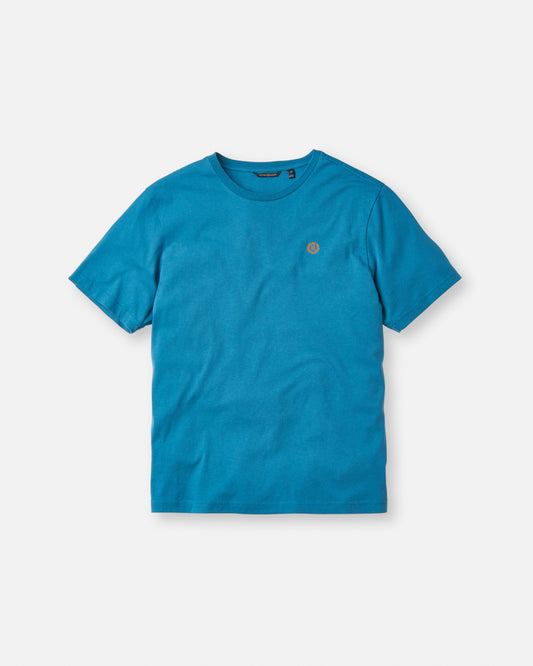 Cowes T Shirt - Washed Teal