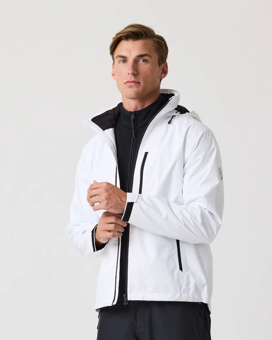 Men's Breeze Hooded Jacket - White