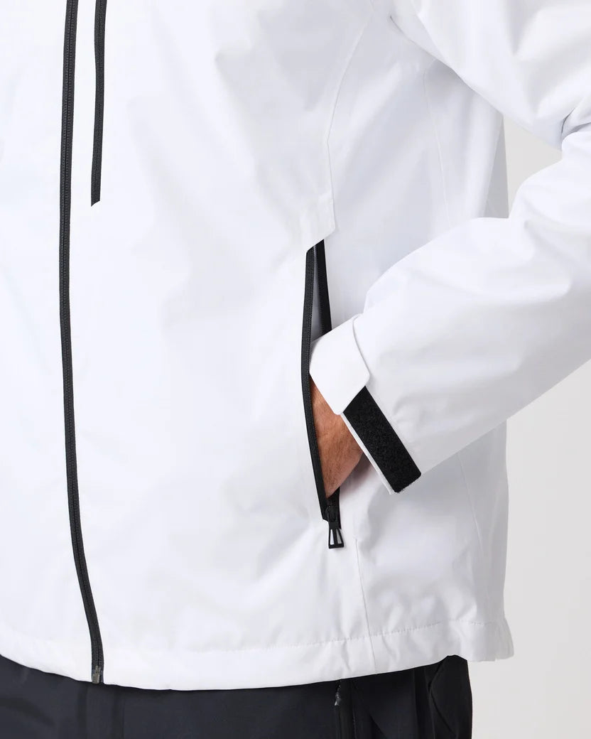 Men's Breeze Hooded Jacket - White