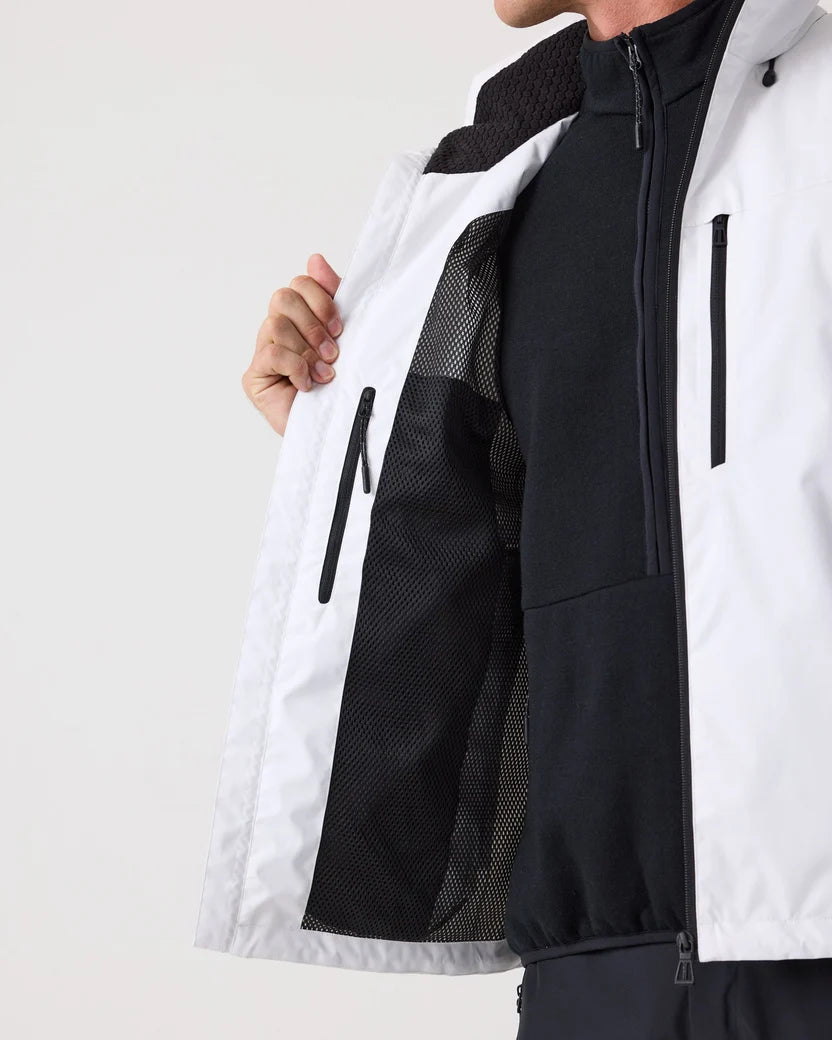 Men's Breeze Hooded Jacket - White