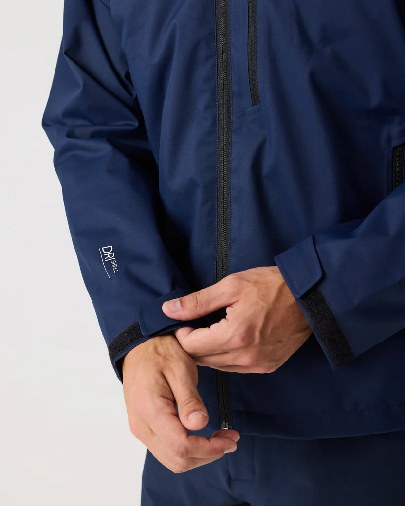 Men's Breeze Hooded Jacket - Navy Blue