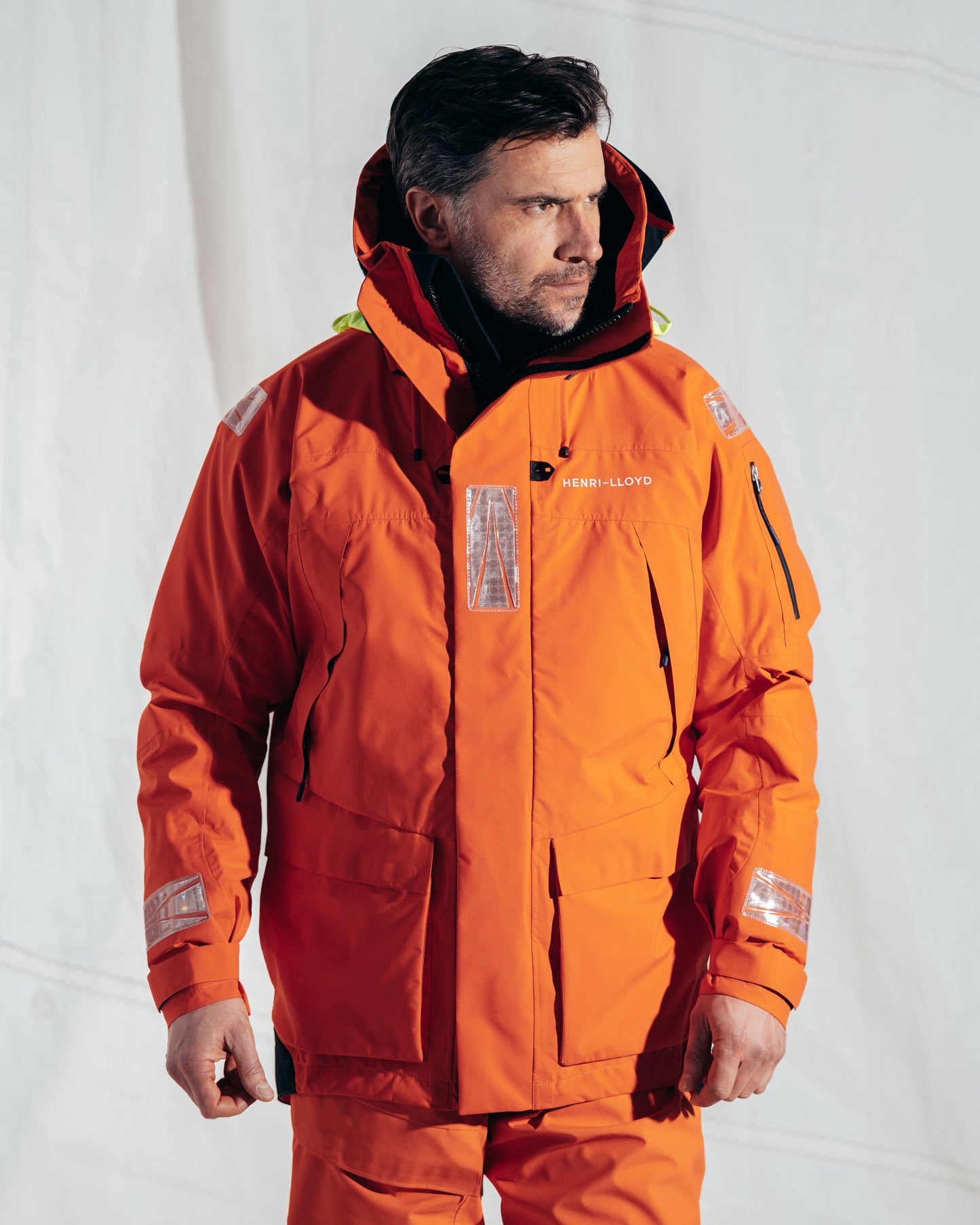 Men's O-Race Jacket 3L - Power Orange