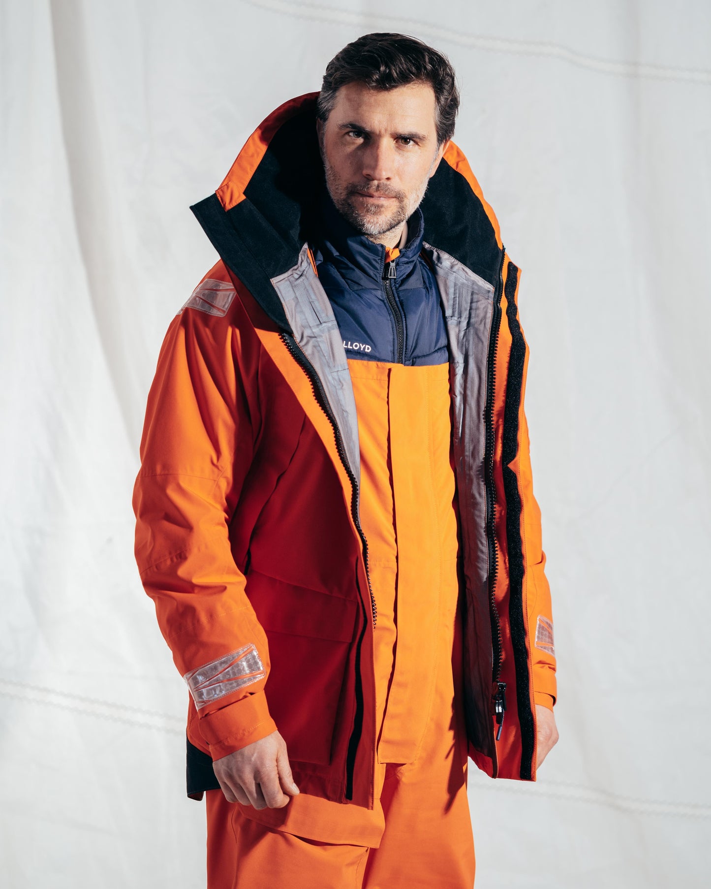 Men's O-Race Jacket 3L - Power Orange