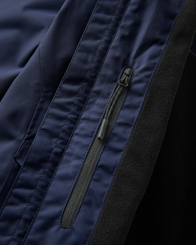 Men's Cool Breeze Hoodless Jacket - Navy Blue