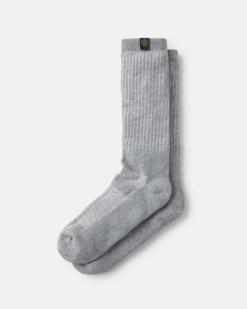 Keel Cotton Sock - Grey Marl