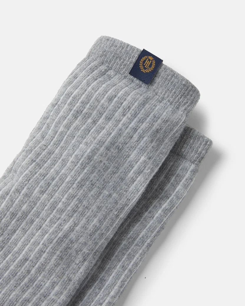 Keel Cotton Sock - Grey Marl