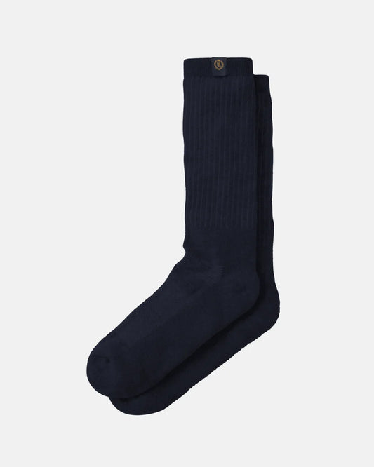 Keel Cotton Sock - Dark Navy