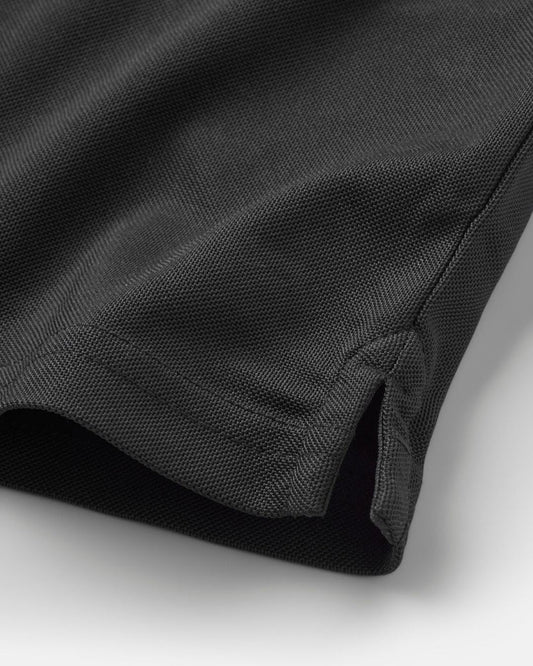 Women's Dri-Fast LS Polo - Eco Black