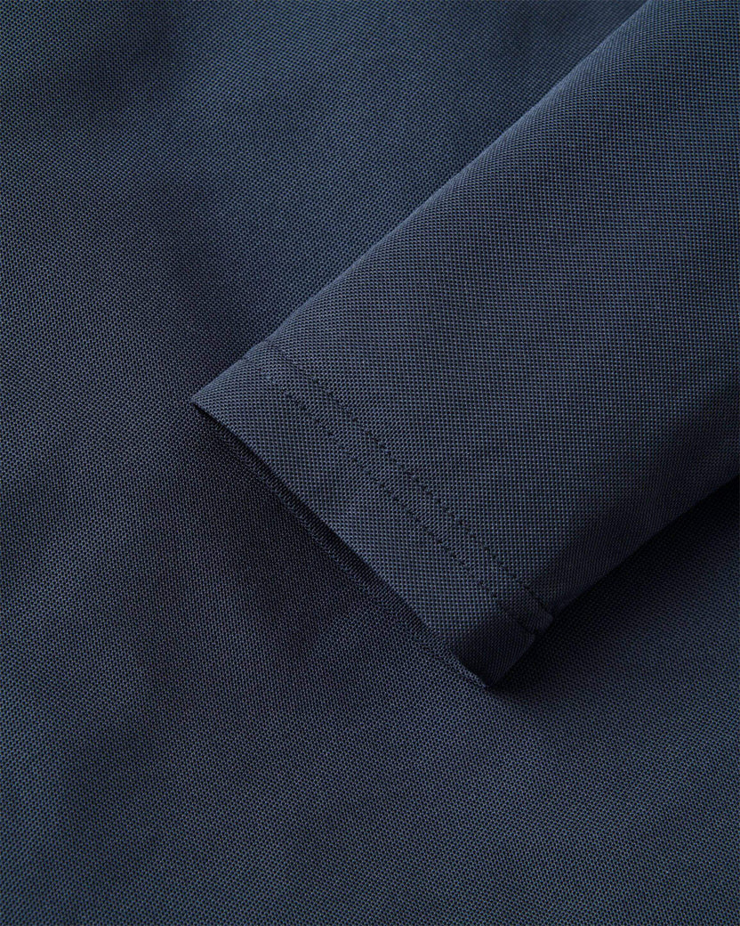 Women's Dri-Fast LS Polo - Navy Black