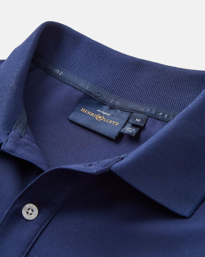 Women's Dri-Fast LS Polo - Navy Blue
