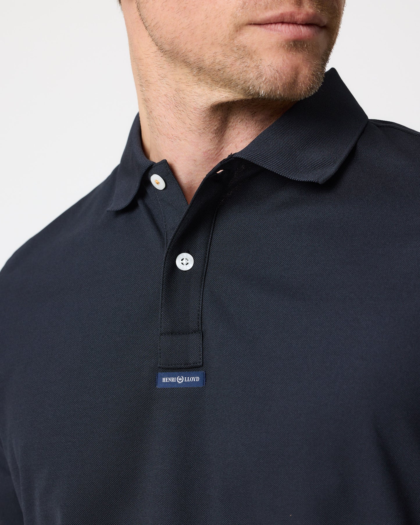 Men's Dri-Fast LS Polo - Eco Black