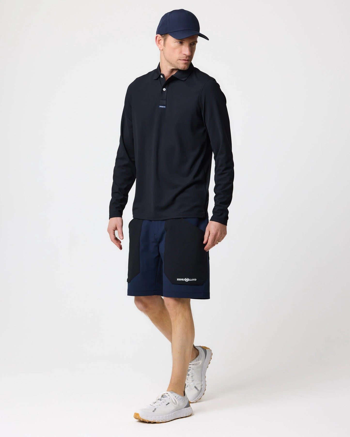Men's Dri-Fast LS Polo - Eco Black