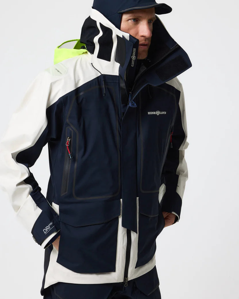 Men's Ocean Pro Jacket - Navy Black/Off White