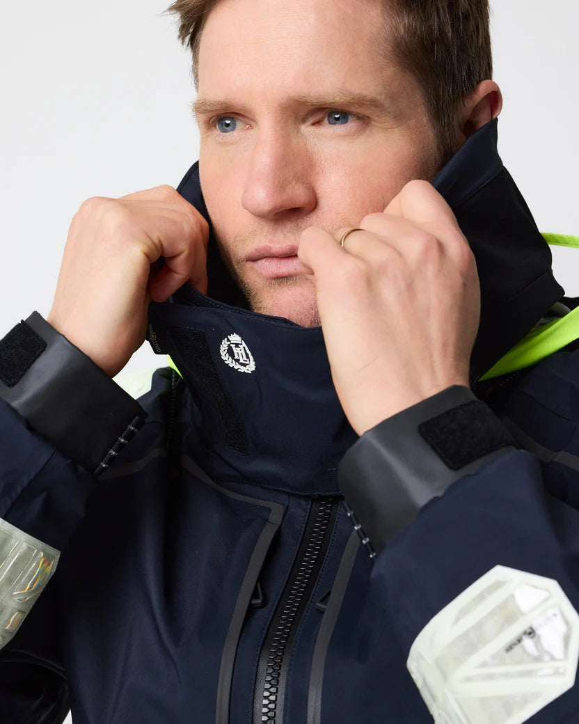 Men's Ocean Pro Full Zip Smock - Navy Black