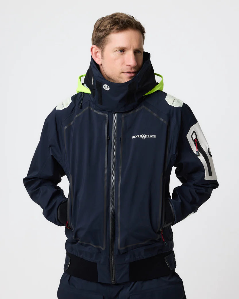 Men's Ocean Pro Full Zip Smock - Navy Black