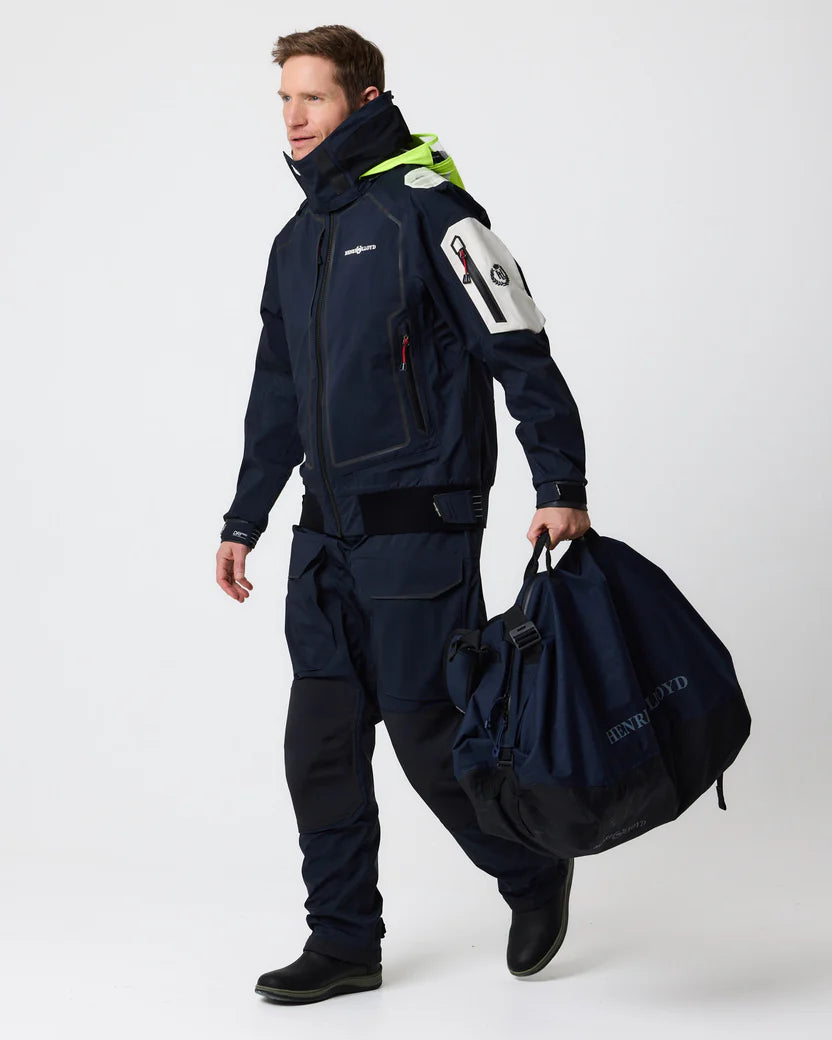 Men's Ocean Pro Full Zip Smock - Navy Black