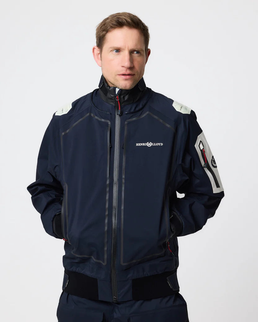 Men's Ocean Pro Full Zip Smock - Navy Black